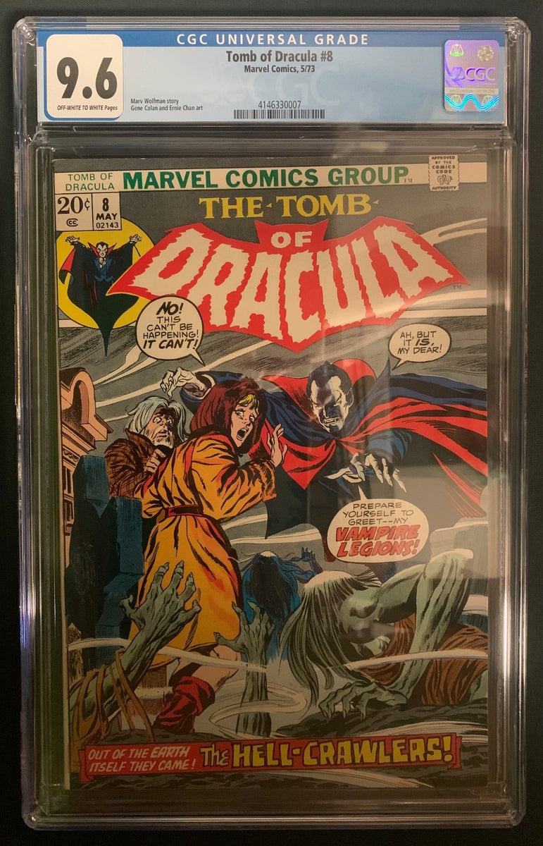 比較 アメコミリーフ Tomb Dracula #25 Reprint CGC 6.5 - 本