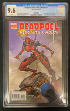 Load image into Gallery viewer, Deadpool Merc With A Mouth #7 3rd printing variant CGC Graded 9.6 1st appearance of Lady Deadpool and Kid Deadpool
