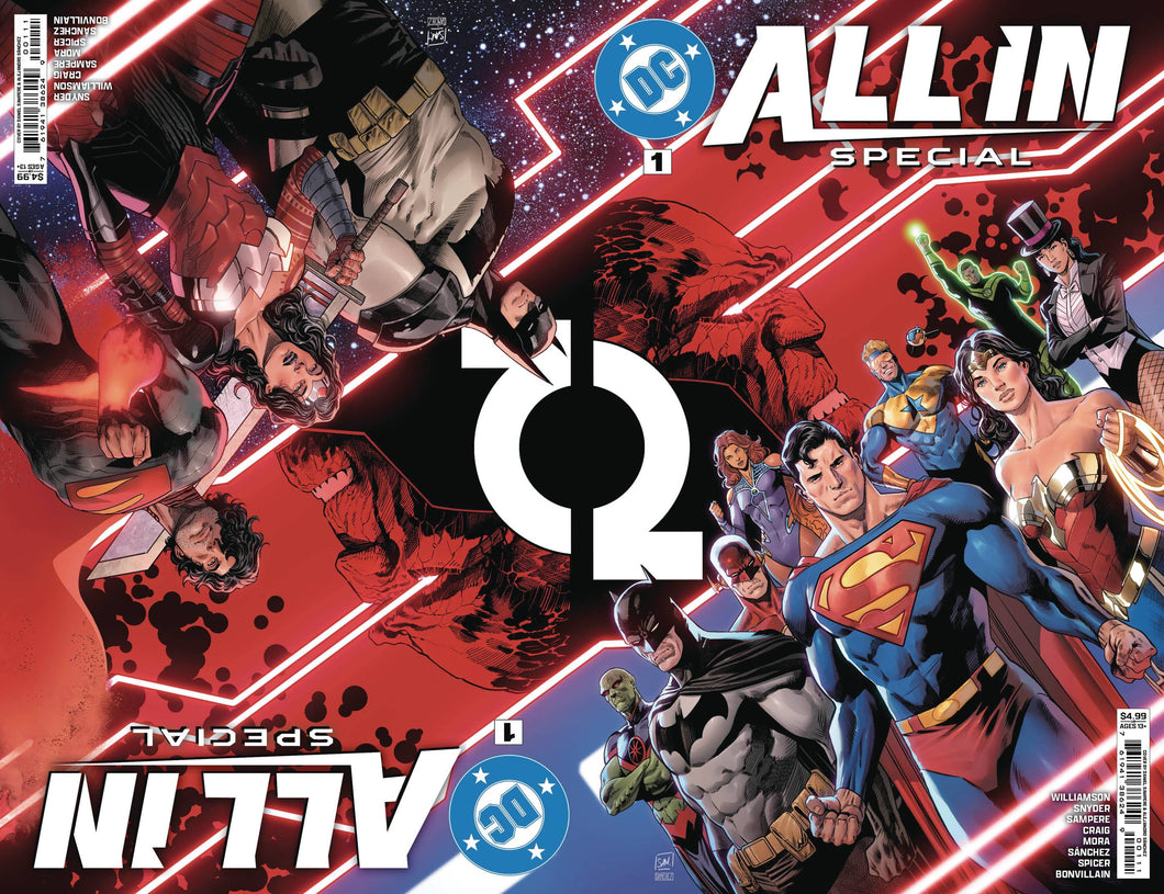 DC All In Special #1 Main Sampere Wraparound cover