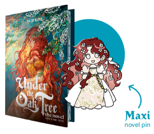 PRE-ORDER: Under the Oak Tree Vol. 1 HC (THE NOVEL) with Maxi Collectible Pin