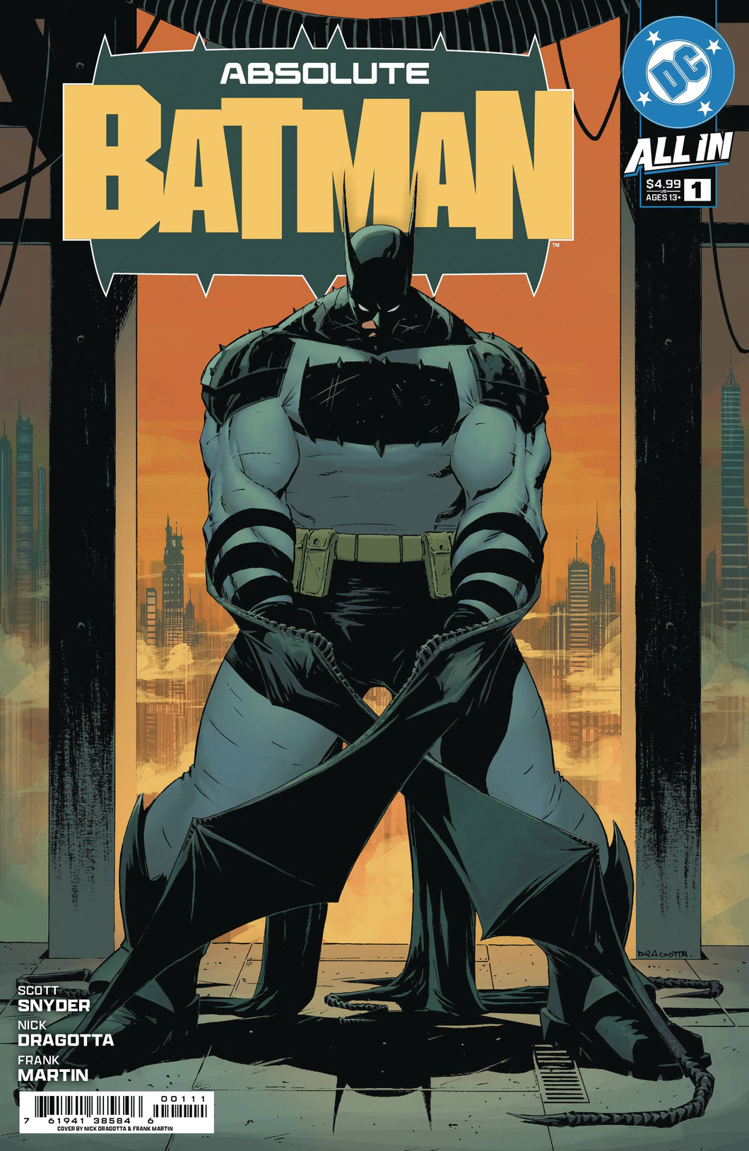 Absolute Batman #1 Main Dragotta cover 1st printing (LIMIT 1)