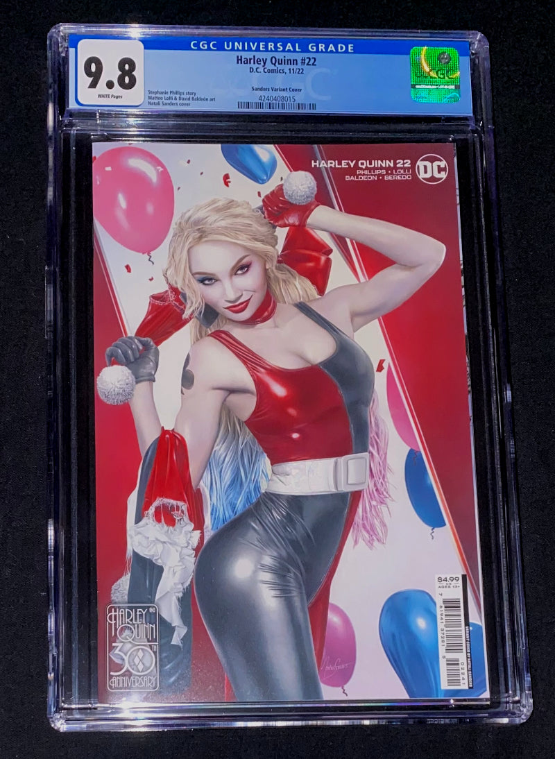 Harley Quinn #22 Natali Sanders offers Variant CGC 9.8