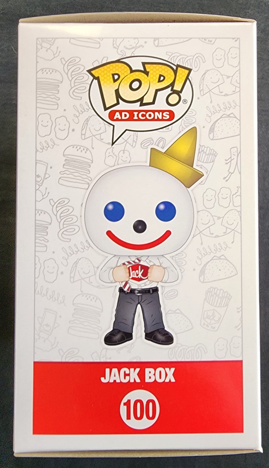 Funko Pop! Ad Icons #100 Jack in The Box (2020 Summer Convention Exclusive)