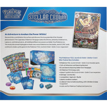 Load image into Gallery viewer, Pokemon Trading Card Game Scarlet and Violet Stellar Crown Elite Trainer Box
