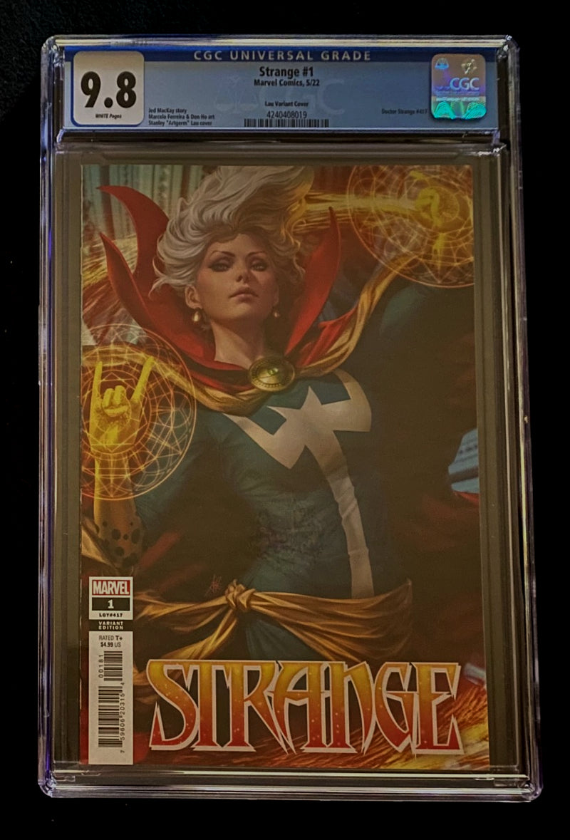 Strange #1 Artgerm Variant CGC Graded 9.8