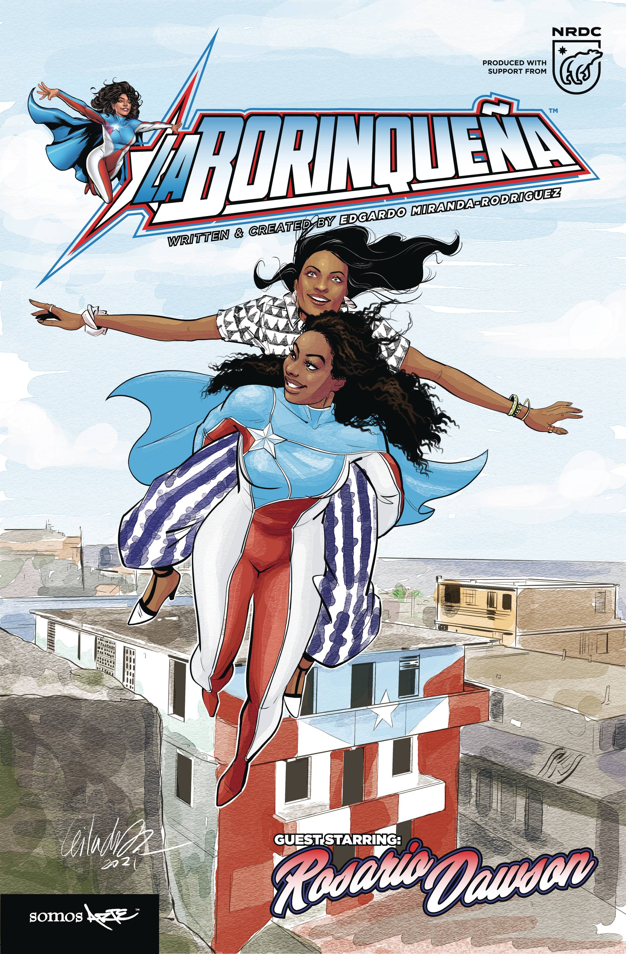 Edgardo Miranda-Rodríguez Talks About His Superhero La Borinqueña